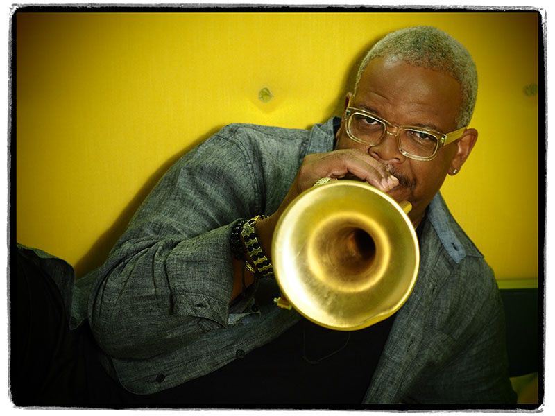 Terence Blanchard and his trumpet