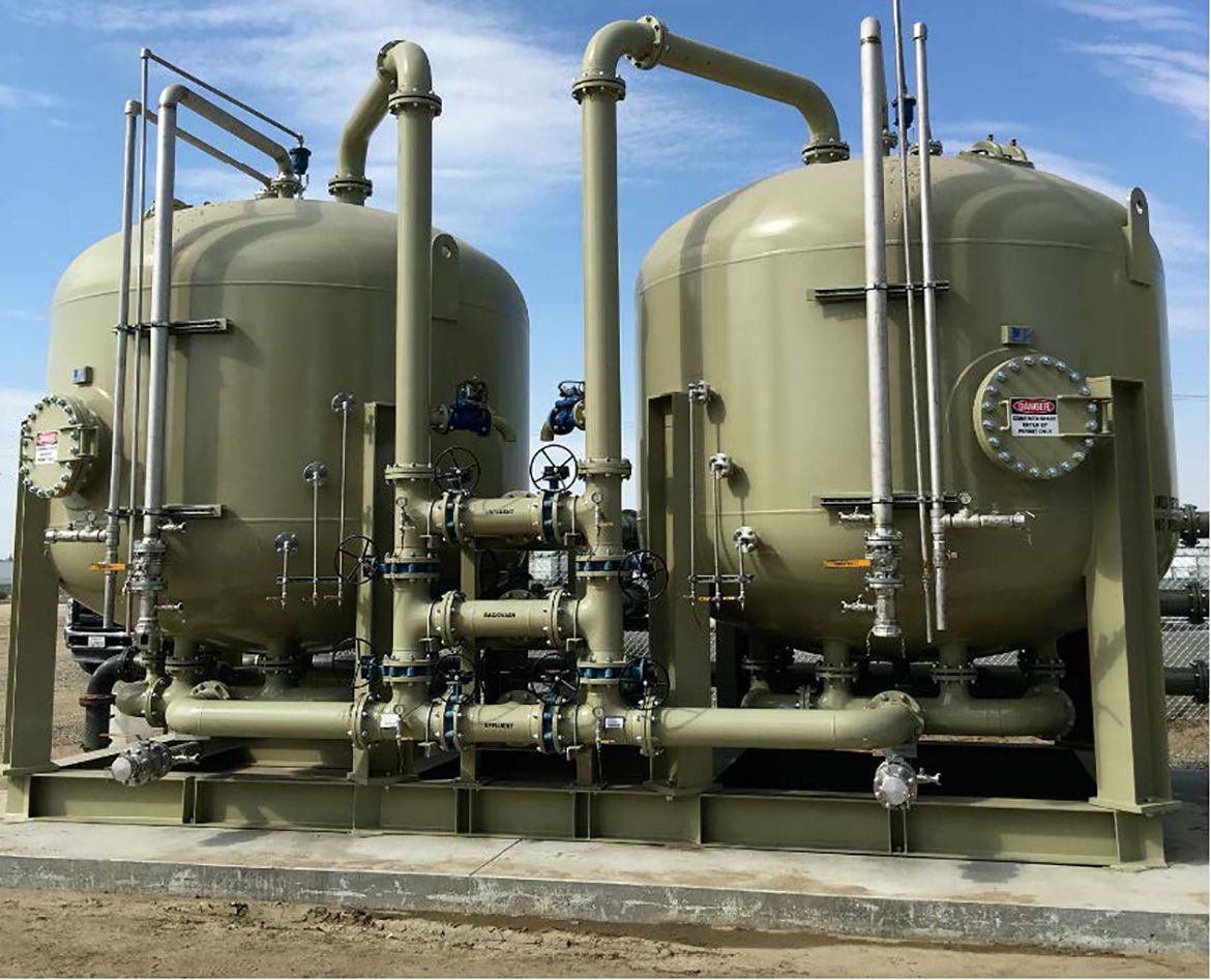 Photo Wellhead treatment plant UCLA