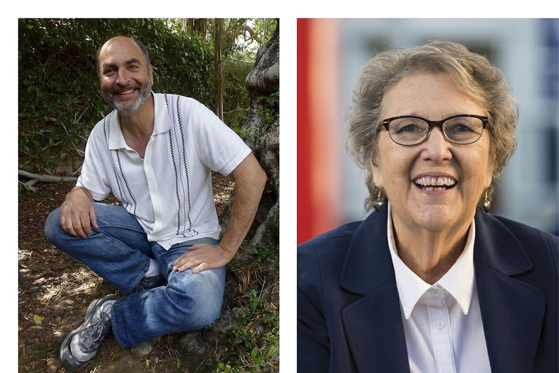 Jeff Share and Jackie Goldberg