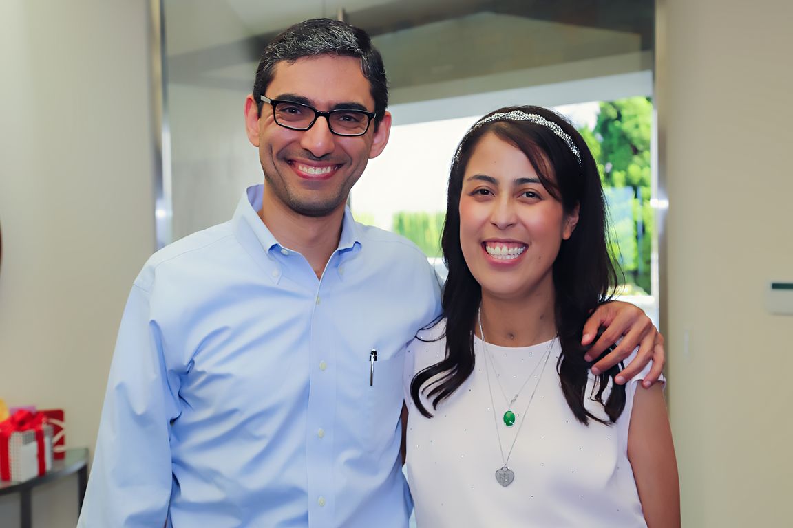 Dr. Fady Kaldas and Kelly Lee Tarantello