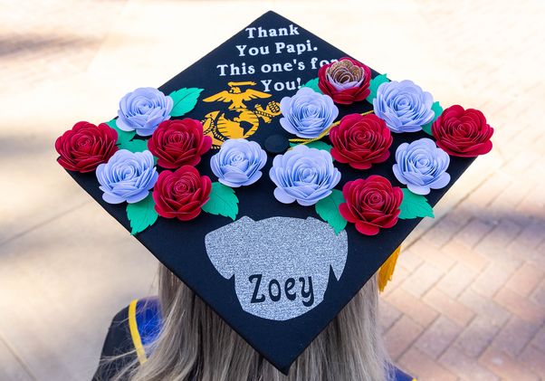 UCLA Commencement 2021 - mortarboard