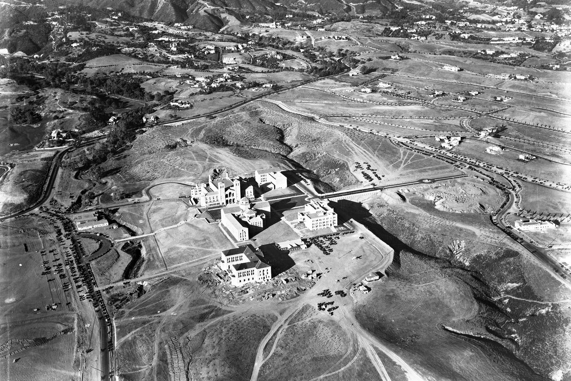 UCLA campus 1929 aerial