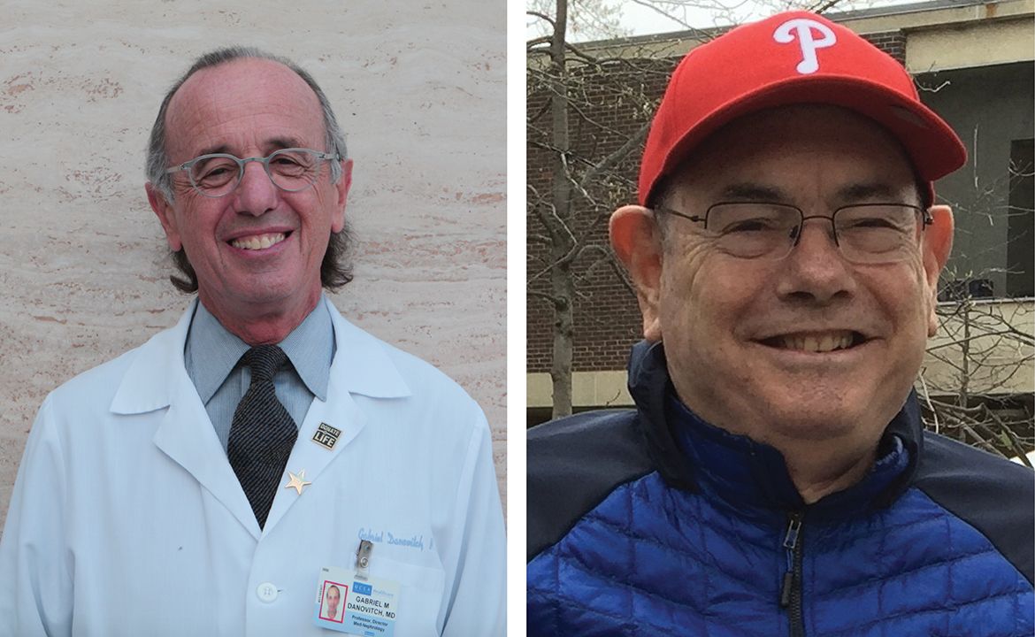 Dr. Gabriel Danovitch and Dr. Robert Ettenger