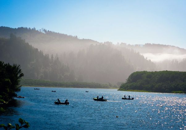 Fishing on the Klamath River