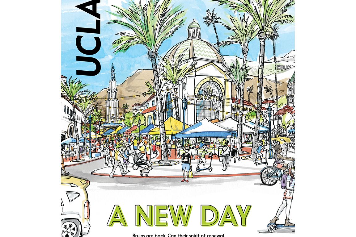 UCLA Magazine October 2021 Cover