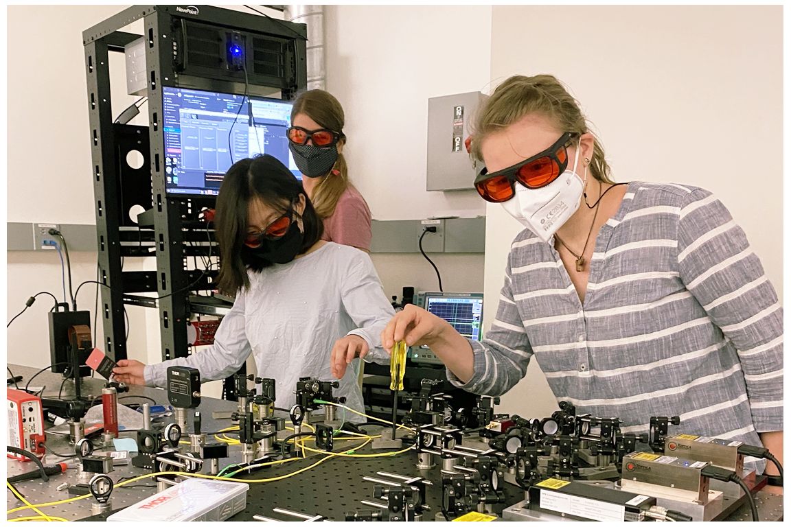 Quantum biology center personnel