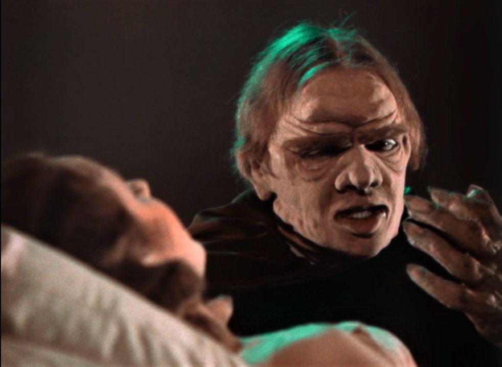 A still from “Dr. X” (1932)