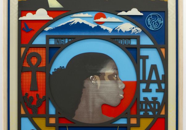Oscar Magallanes - Blaxican painting