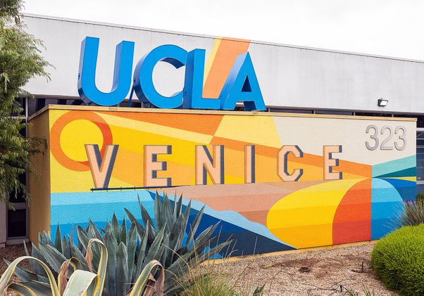 UCLA Venice dental clinic mural
