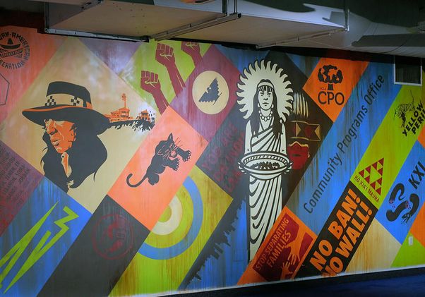 50 Years of Resistance mural