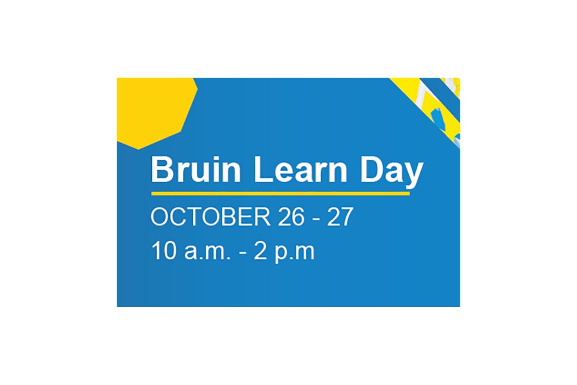 Oct. 2627 Learn about UCLA’s new online learning platform UCLA