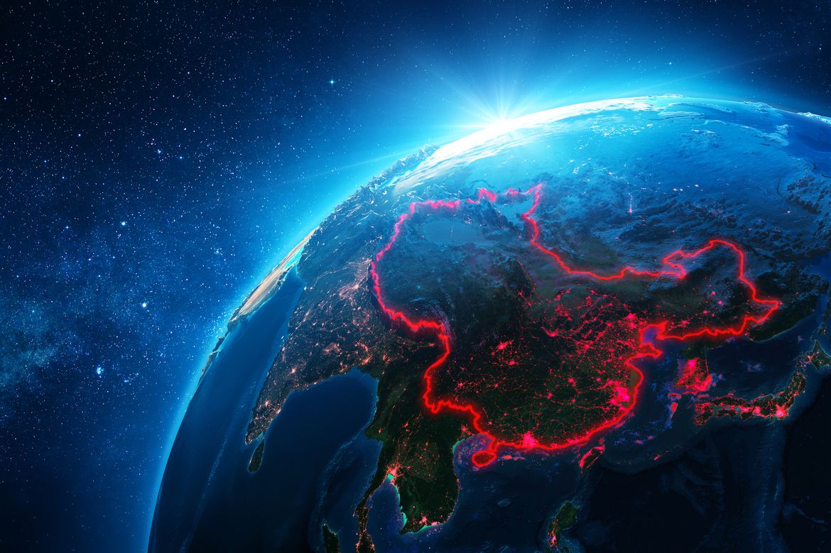 Asia from space