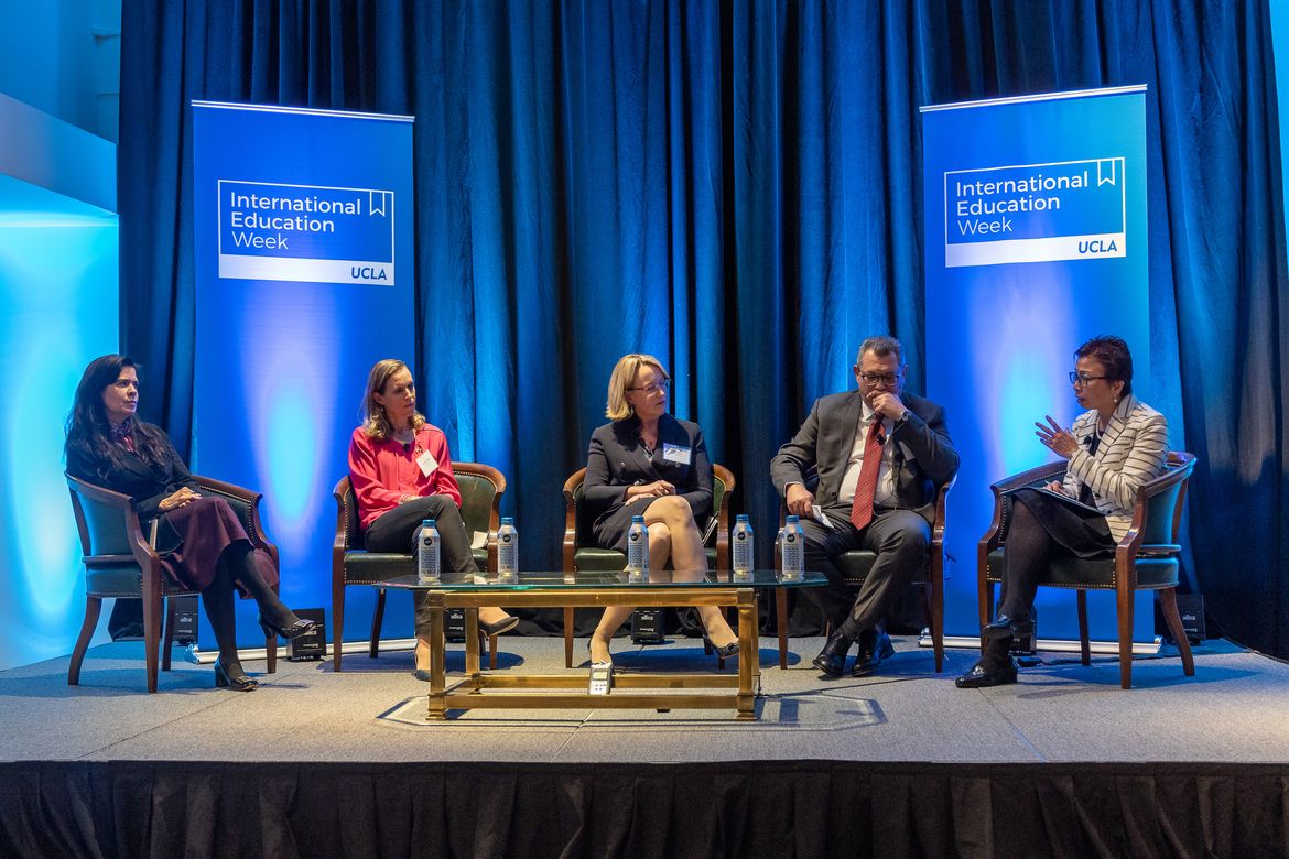 Global Conversation panel at UCLA