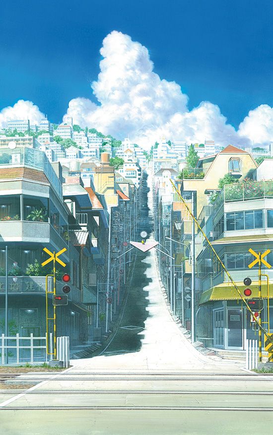 Background painting from “The Girl Who Leapt Through Time”