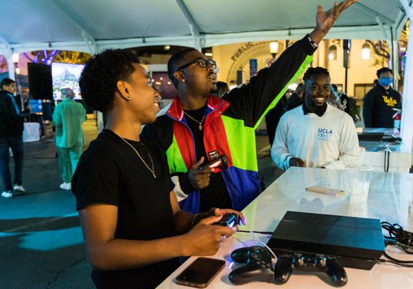 Esports gaming at First Thursdays