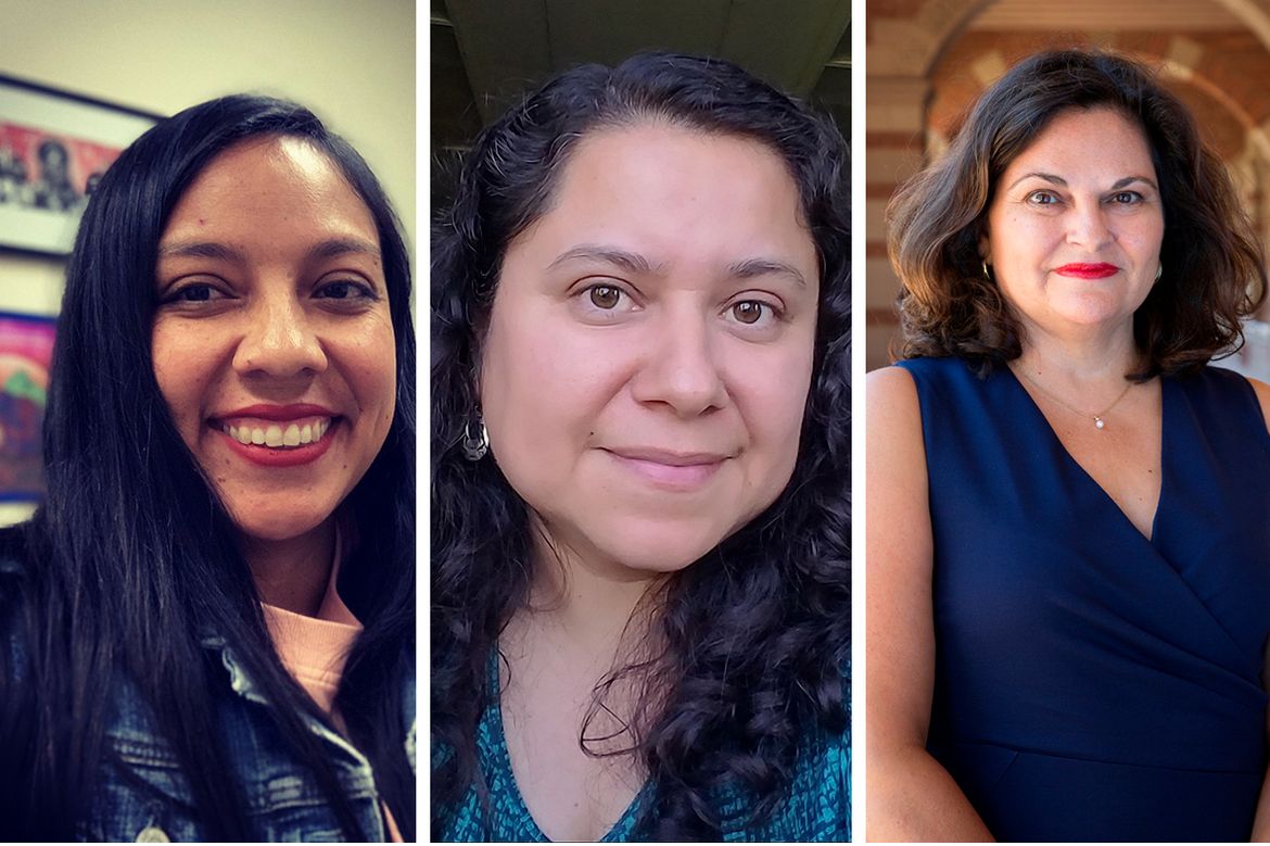 Floridalma Boj López, Leisy Ábrego and Laura Gómez