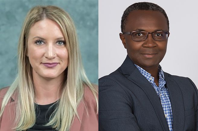 Annette Regan and Onyebuchi Arah