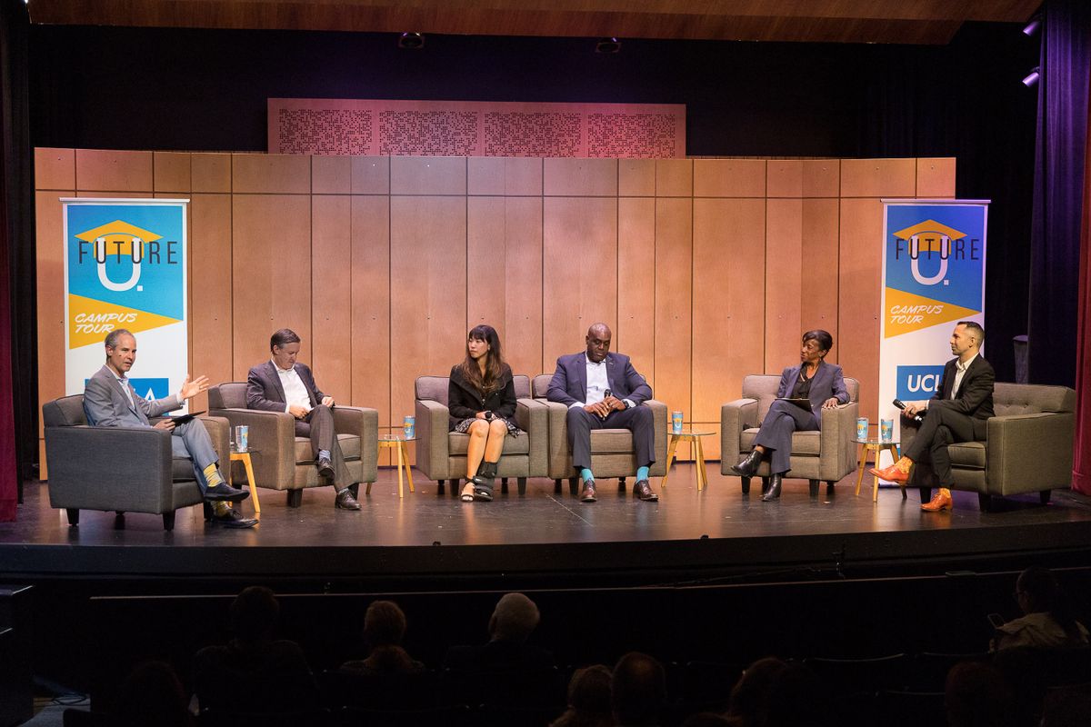 Future U Podcast panel