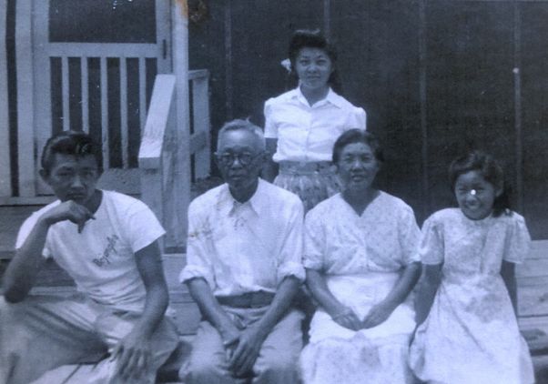 June Aochi Berk and family