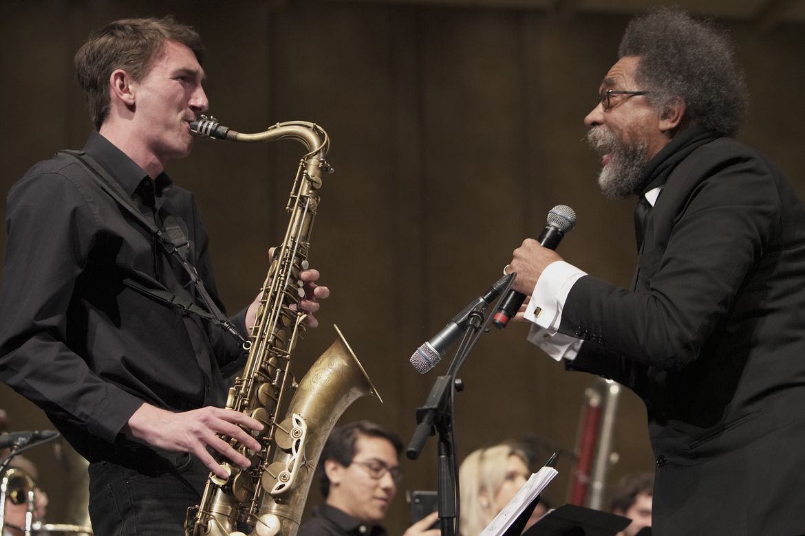 Cornel West with Zane St. Andre Jackson