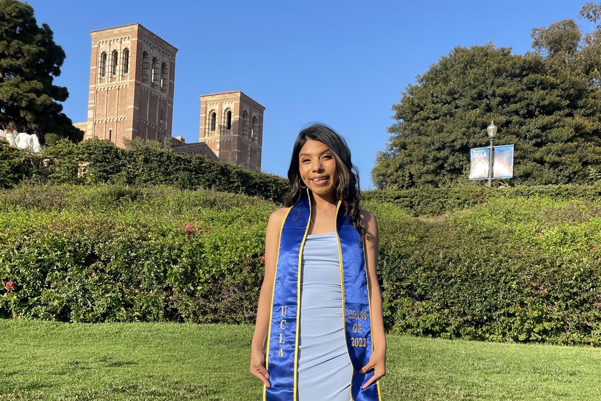 Valeria Coronado UCLA graduation