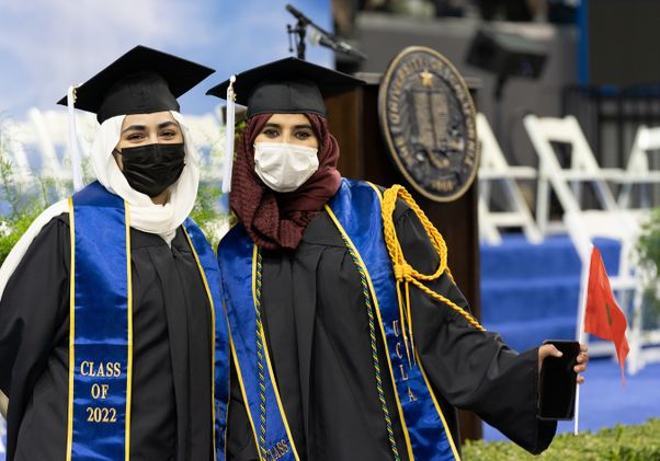 Commencement 2022 students