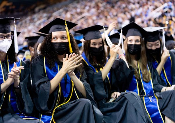 Commencement 2022 students