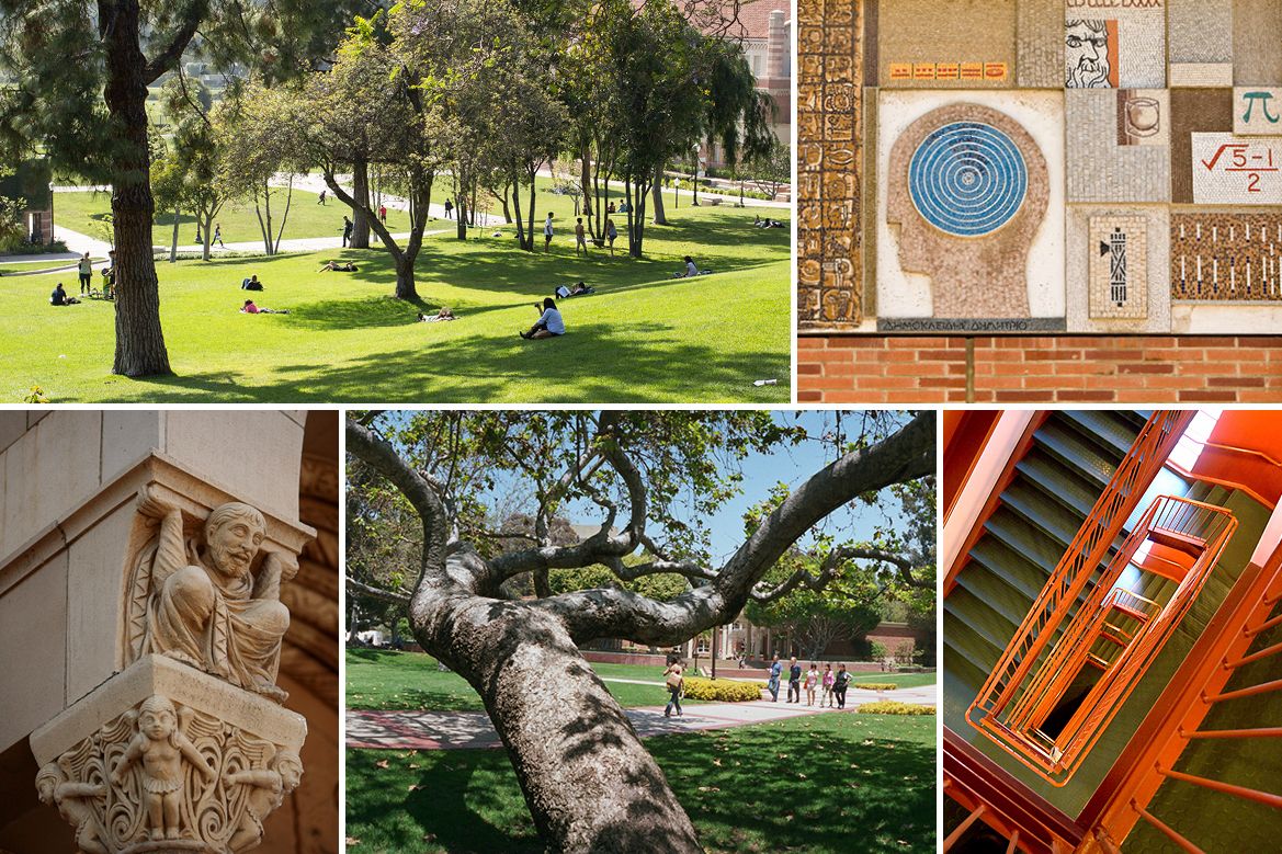 UCLA buildings and spaces