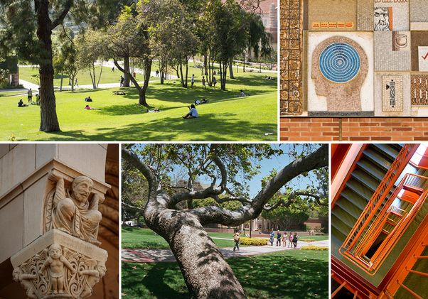 UCLA buildings and spaces