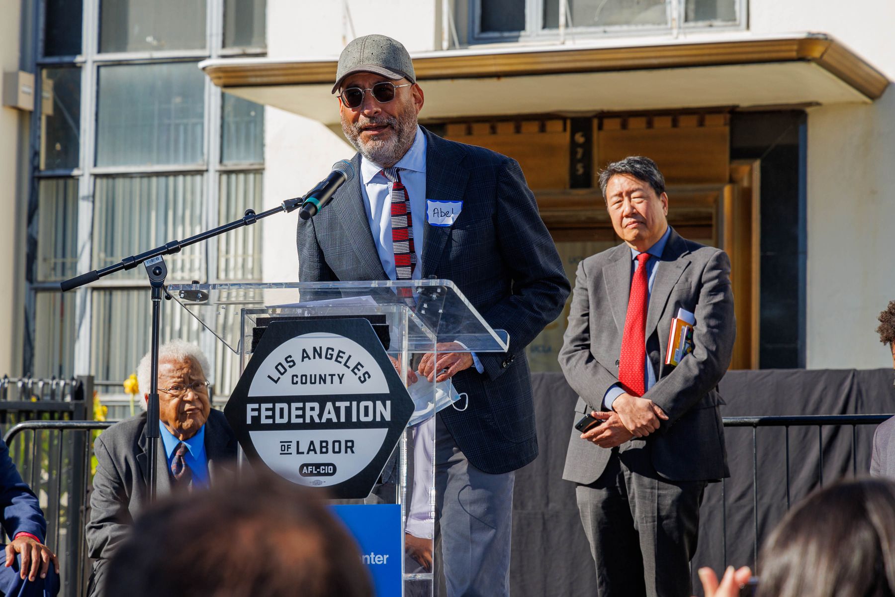 Abel Valenzuela Jr., James Lawson Jr. and Kent Wong