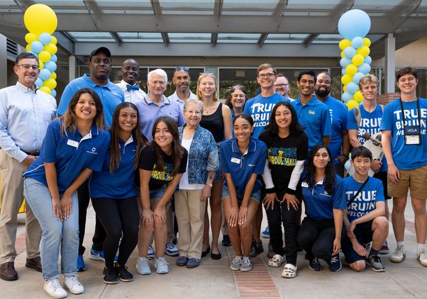 UCLA move in group with Chancellor Block