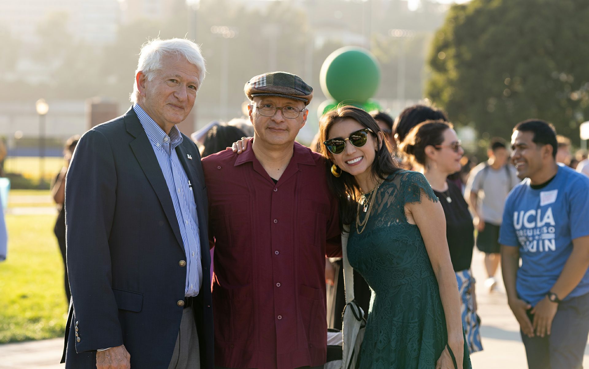 Latinx Welcome 2022 - Gene Block, David Moguel and Adriana Galván