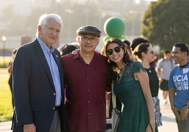 Latinx Welcome 2022 - Gene Block, David Moguel and Adriana Galván