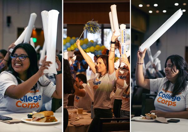 College Corps swearing-in ceremony