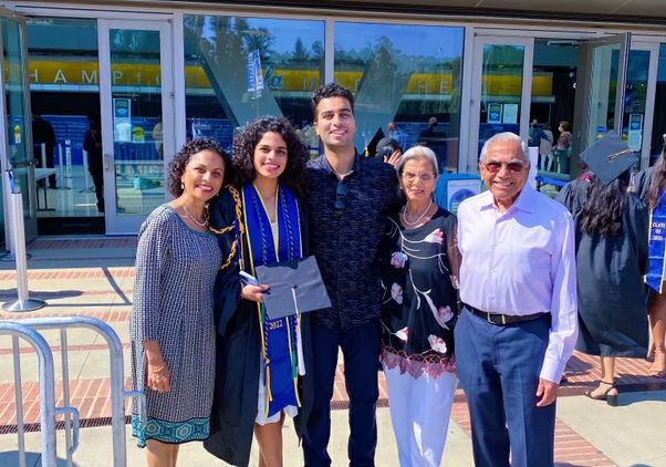 Meera Varma and family 