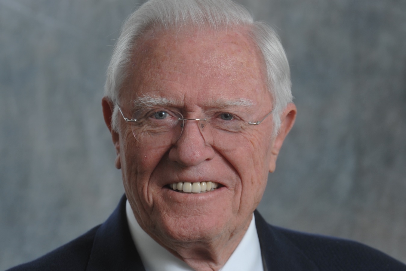 Close-up face shot of Charles E. Young