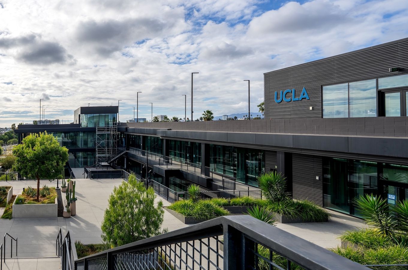 Wide shot of Westside Pavilion property from the back