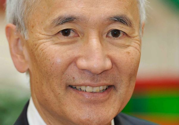 Close-up portrait of Roger Wakimoto