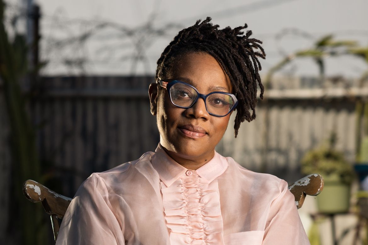 Head-and-shoulders shot of Cauleen Smith, professor of art