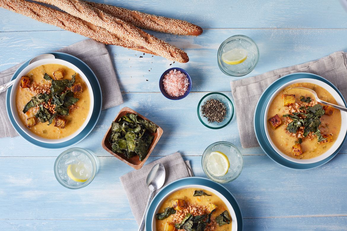 Photo Bruin Plate’s red lentil soup UCLA