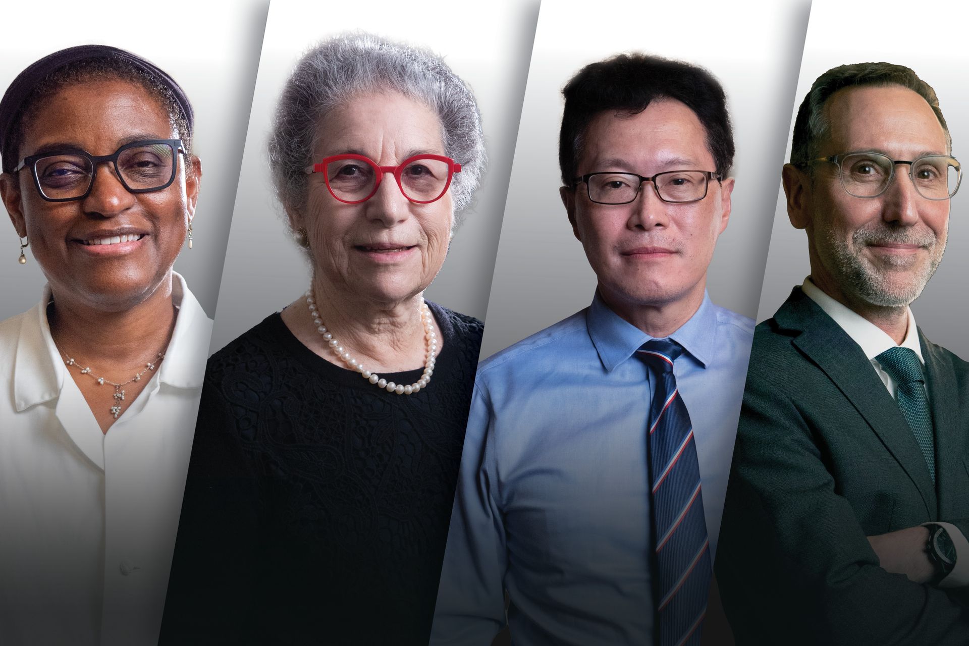 AAP 2023 mosaic of Arleen Brown, Patricia Ganz, Tzung Hsiai and Antoni Ribas