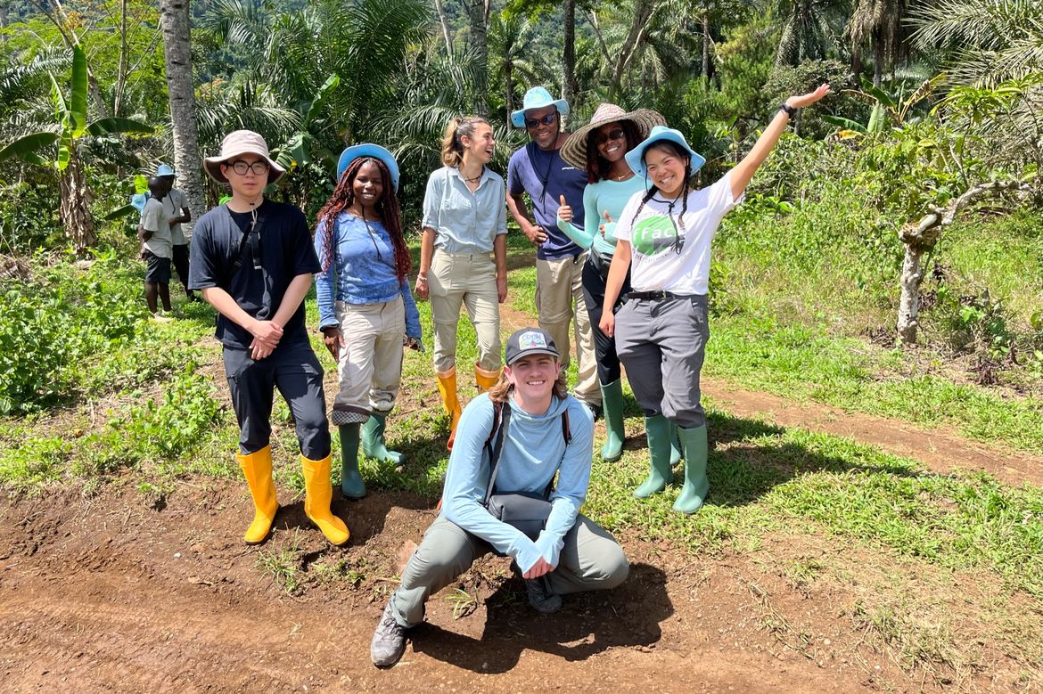 UCLA group in Cameroon