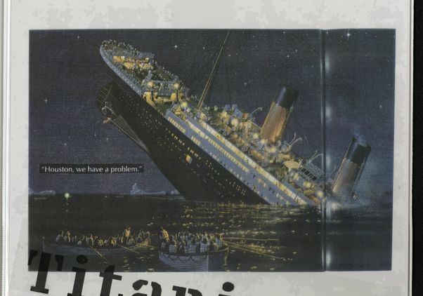 Titanic composer notes binder