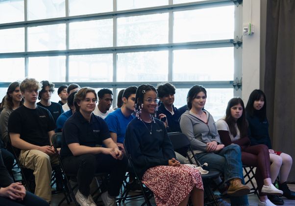 Students in audience
