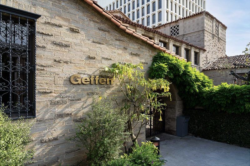 Entrance to the Geffen Playhouse