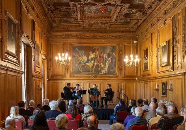 Calidore String Quartet at UCLA's Clark Library