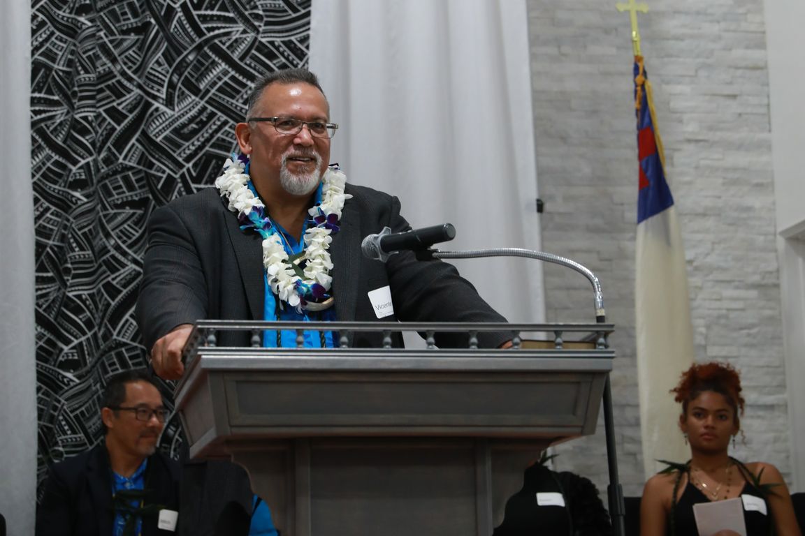 Vicente Diaz at UCLA Pasifika Studies Community Reception