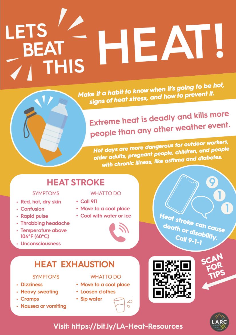 LARC flyer English heat stroke