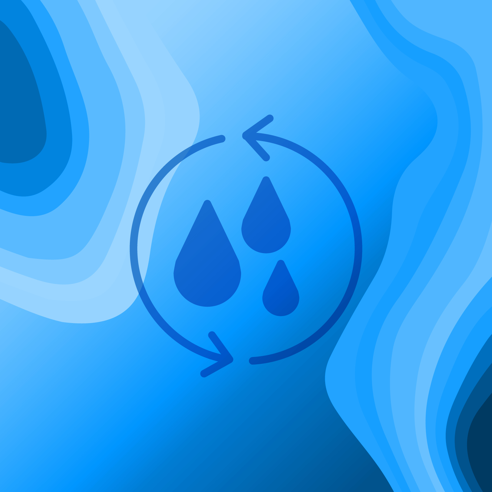 Graphic image of raindrops falling Graphic depiction of raindrops falling