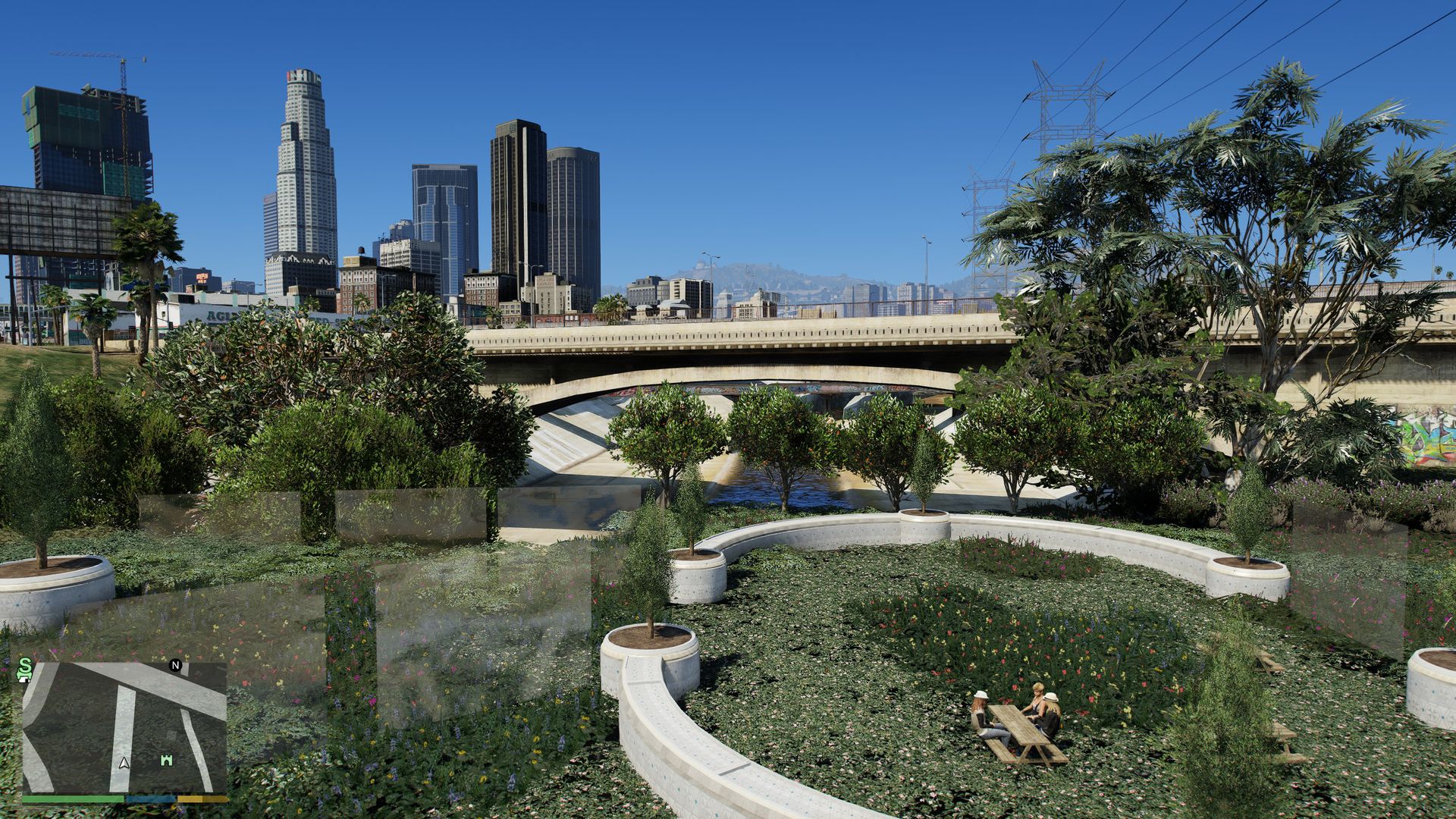 “Grand Theft Eco” cityscape of Los Angeles